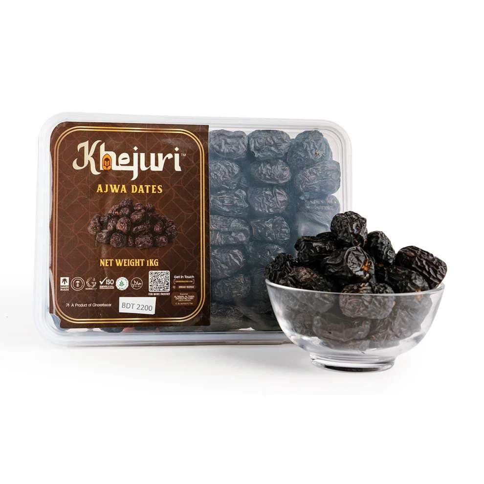 Ajwa Premium Dates 1kg (Large) — image 1 of 1